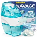 Navage Starter Bundle - Nasal zavlažovací systém - Saline Nasal Rinse Kit s 1 Navage Nose Cleaner a 30 Salt Pods