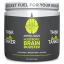 Nootropic Brain Booster (90 Služeb) Nootropic Drink Mix & Brain Supplement - Mozkové palivo zvyšuje energii, Focus & Memory - Nulové kalorie, Cukr zdarma - Kiwi Strawberry