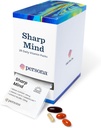 Persona Nutrition Sharp Mind Vitamin Pack pro duševní jasnost & Focus (28 Pack) - zahrnuje Ginkgo Biloba, Omega 3 s turmeric & Brain Support Směs