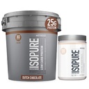 Izopure Protein Powder Nízký karb s Creatin Powder 500g Neochucený, Keto Friendly Protein Powder, 100% syrovátkový protein izolát, protein Flavor: Holandská čokoláda, 7.5 Pounds