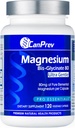 Cannoce Magnesium Biglycinát Chelated 80mg Ultra Gentle 120 V- Caps 120- Day Supply Muscle Function, Bone Strength & Relaxation, Pure Magnesium Bisglycinate Formule, Podpora Comfort & Balance
