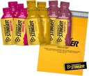 Med Stinger Organic Energy Gels - Variety Pack se samolepkou - 12 Počet - 4 z každého Flavor - Energy Source for any activity - Acai Pomegranate, Gold & Fruit Smoothie