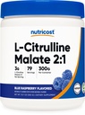 Nutricost L- Citrulline Malate 2: 1 (300 gramů) (modrá Malina)