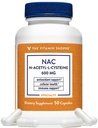 Vitamin Shoppe NAC N- acetyl- L- cystein - Promotes Cellucor Health, Immuno & Antioxidant Support - 600 MG (50 tobolek)