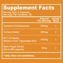 CoQ10 300mg Kapsle, Vegan dodatek pro výrobu energie, Non- GMO, gluten zdarma - 60 Veggie Kapsle