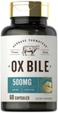 Carlyle Ox Bile Supplement 500 mg color 124; 60 Kapsle column 124; Digestive Enzymes colum124; Non- GMO & gluten Free column 124; podle Herbage Farmstead