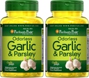 Puritan 's Pride Odorless Česnek & Petržel 500 Mg / 100 Mg, 250 Počet (balení po 2)