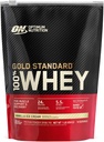 Optimum Nutrition Gold Standard 100% syrovátkový protein prášek, vanilková zmrzlina, 1 libra (balení květen Vary)