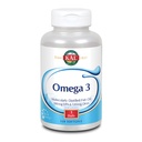 KAL Omega 3: 124; Omega33 Fish Oil for Health Heart, Joint & Brain Support CY124; 180mg EPA, 120mg DHA (120 CT, 120 Serv)
