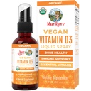 MaryRuth Organics Vitamin D USDA Organic Affair124; VIT D3 Liquid Affair124; Liquid VIT D Spray Imunitary Support for Dospělí & Kids Affair124; Bone Health Affair124; Vegan Affair124; Gluten Free Affair124; Non-GMO blanky124; 30 Serving