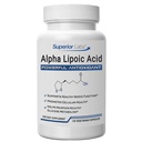 Superior Labs Alpha Kyselina lipoová 600 mg Kapsle, čisté Non- GMO ALA, vysoká absorpce, Nerve podpora, zdravý oběh a Nerve reakce, zdravé stárnutí Antioxidant, 120 Veg Caps, 4- Month Supply