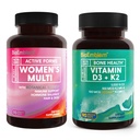BioEmblim Vitamin D3 K2 (5000IU a 200mcg) a ženský multivitamin