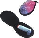 Inhaler cestovní pouzdro, 14.5cm Délka PU Tvrdá taška plná Astma Inhaler skladování pouzdro