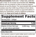 Vitamin A - 10000 IU - 100 Softgels