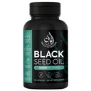 Halal Natural Black Seed Oil Capsules 1000mg Cold Pressed, Vegan, Non- GMO Nigella Sativa Kapsle, Gluten Free Pills PHAR124; 90 Počet, 1000mg PS