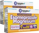 Reliable-1 Laboratories Esomeprazol 2- Pack - Magnesium Zpožděné uvolňování Acid Reducer 20Mg Kapsle pro časté Heartburn pomoc 84 Ct