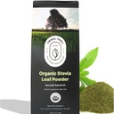 Organic Stevia Powder 124; 7.05 oz OF 124; USDA Organic & Non- GMO CLANE124; Eticky sourced from North India CLANE124; Recyclable Kraft Bags CLANE124; Natural Stevia CLANE124; Plant Based Sugar Free Substitute