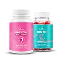 BeLive Womens Oblíbené Inositol + Biotin pro zdravější vlasy kůže a nehty a Hormonální zdraví
