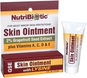 Nutrition Biotic - Skin Ointment .5 Fl Oz Oz OR 124; s GSE, lysin, včelí vosk, Echinacea, Goldenseal, Vitamin E & More 124; Pro drobné kožní dráždění & na podporu zdraví Tkáň 124; Vyrobeno bez gluten & GMO