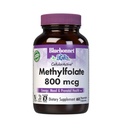 BlueBonnet Nutrition Cellularactive Methylfolate 800 mcg - Vyrobeno Quatrefolem - Energy, Mood a Prenatal Health - Vegan, Gluten- Free, Non- GMO, a Kosher - 60 Kapsle - 60 Služeb