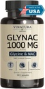 VINATURA GLYNAC Dodatek 1000MG - Glycine & NAC Dodatek - 90 Kapsle