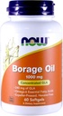 Nyní Borage Oil 1000mg, 60 Softgels (Balení po 2)