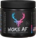 Wake Af Bucked Up Pre- Workout Powder, Zvýšená energie, Miami, 333mg kofein, 20 Služeb