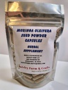Moringa Oleifera Malunggay Seed Powder Capsules - Non GMO - Všechny přírodní bylinné doplňky (100)