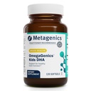 Metagenika Metakids DHA - Dětský dodatek DHA & EPA - pro zdraví a podporu mozku * - Imunitní podpora * - z Calamari Oil - Přírodní ovocný příchuť - 120 Softgels