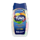 TUMS Ultra Strength Antacid Tablety pro Žvýkací žárovku a kyselinu Poživatelnou Útlum, Tříděné ovoce - 72 Počet