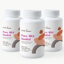 Čisté 40: 1 Inositol - Myo + D-Chiro Inositol dodatek - pro ženy s plodností, kůže, a menstruační cyklistické potřeby - 3 láhve