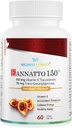 Wellness Extract Eannatto 150mg vitamin E Tocotrienols dodatek s GG - Zdravé stárnutí 60 softgelů.