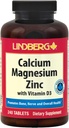hořčík zinečnatý 124; 240 kaplety 124; s vitaminem D3 a boronem 124; vegetariánské, non-GMO, gluten zdarma dodatek 124; podle Lindberg