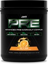 Pre JYM X Rise N 'Grind Advanced Pre- Workout Powder Masivní čerpadla, Citrulline Nitrát, Dynamine, NO3T Betaine, BCAA' s, Nootropics, Creatine, Beta- Alanin, JYM dodatek Věda, 20 Služeb