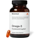 Momentous Omega33 Fish Oil - High- Potency EPA & DHA dodatek pro muže a ženy - Podporuje srdce, společné, & Brain Health - NS Certified for Sport - Non- GMO - Gluten- Free - 1,600 mg - 30 Služeb