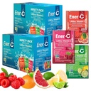 Ener- C Multivitamin Drink Mix - Vitamin Packets for Water, Electrolytes Powder Packets, Vitamin Drink Mix, Hydration Liquid Mix, Imunitní posilovač pro dospělé, Zdravá energie - Variety Pack, 60 Počet