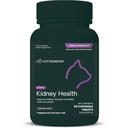VetriScience Ledviny Zdraví Žvýkací tablety, Ledviny Essentials Dodatek pro kočky, Péče o ledviny a podpora s houbou, Astragalus Root, Kopřivka a Byliny, Kuře a ryby, 60 Počet