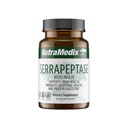 Nutramedix Serrapeptáza Dodatek - Proteolytické enzymy pro potravu + Inulin - Vyrobeno na podporu stravitelné zdravotní podpory - Lepek, Soy a Dairy- bez (60 Kapsle)