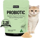 Probiotika pro kočky a koťata - Kočičí probiotický prášek pro prevenci srsti, stravovací podpora, imunitní zdraví, prebiotika a útlum průjmu - Vhodné pro vnitřní kočky a koťata - 60 ponožek