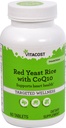 Vitacost Red Yeast Rice 1200 mg s CoQ10 - prodloužené uvolňování - 60 tablet