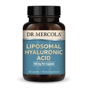 Dr. Mercola Liposomální Hyaluronic Acid, 30 Servings (30 Kapsle), 100 mg per Capsule, Dietní dodatek, Podporuje vzhled kůže, Non- GMO