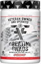 Creatine Chaos, Promotes Lean růst svalů, Neochucené, AIDS Muscle Recovery, Post- Workout Dodatek, Veteren vlastněn a provozován (60 Služeb, Magnesium Creatin Chelate)
