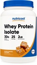 Nutricost Syrovátkový protein izolát (slaný karamel) 2LBS