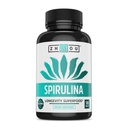 Zhou Spirulina Tablety - Spirulina pilulky, Zelené Superfood dodatek s chlorofylem & Blue Spirulina prášek Kognitivní a imunitní podpora, Čistá Premium Formule - 180 Tablety
