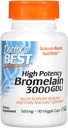 Lékařská BEST 3000 GDU Bromelain - 500 mg - 90 Vegetariánských tobolek