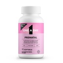 Jeden den Prenatální vitaminy - kyselina listová, železo, Omega - 3 (DHA), těhotenské vitaminy pro ženy, Prenatal Multivitamin pro mámu a dítě podpora, Těhotenství musí mít 90 Ct (balení květen Vary)