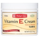De La Cruz Vitamin E Cream Moisturizer for Face and Neck - Moisturising Skin Care for All Skin Types - Made in USA, 4 oz