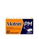 Motrin PM Kapsle s 200 mg Ibuprofen & 38 mg Difenhydramine Sleep Aid, Nighttime Pain Reliever for Minor Aches & Pains, Bulk, 80 ct