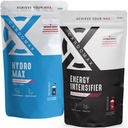 CardoMax - Energy Intensifier (Vodní meloun) & Hydromax Liquid Hydration (Raspberry) 30 Packet Bundle