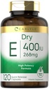 Carlyle Dry Vitamin E 3124; 400 IU (268mg)